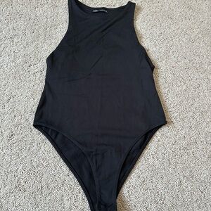 Black womens bodysuit tank top